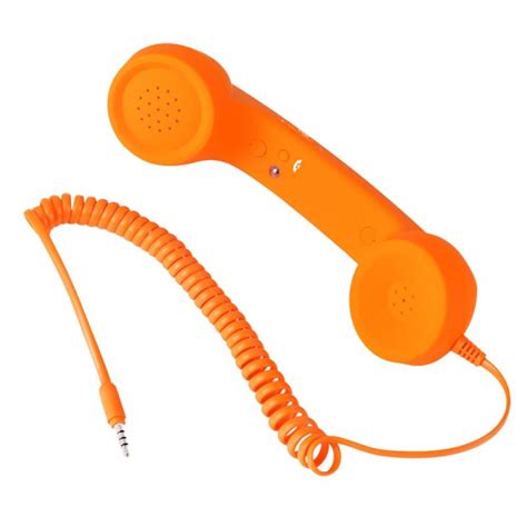 classic comfort retro phone handset speaker phone call mic receiver