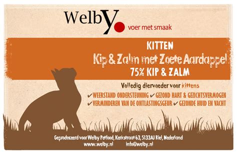 Kittenbrok Graanvrij Kip En Zalm Welby Het Lekkerste Graanvrije