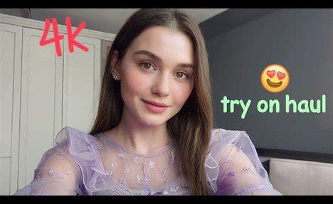 4k New Amazing Transparent Lingerie String Bikini Lingerie Try On Haul See Through Dress