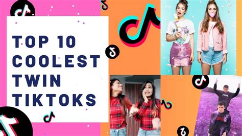 Top 10 Twins On Tiktok Twin Videos Youtube