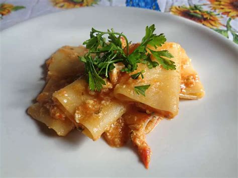 Ricetta Paccheri Funghi E Pomodorini Un Primo Piatto Semplice E Cremoso