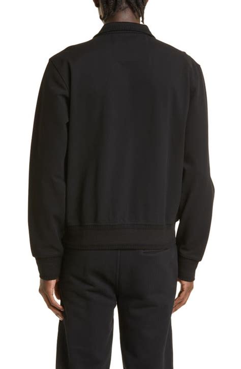 Givenchy Logo Slim Fit Track Jacket In Black Modesens