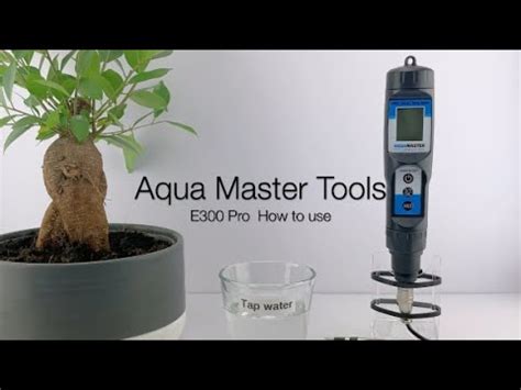 Aqua Master Tools How To Use E Pro Ec Temp Substrate Meter Youtube