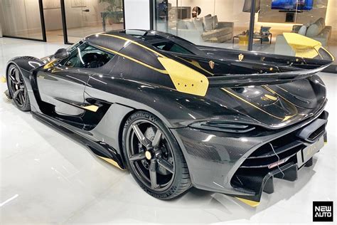 Supercar Adorned With K Gold Koenigsegg Unveils Jesko Odin