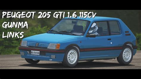 Assetto Corsa Peugeot 205 GTI 1 6 115cv Gunma Gunsai Touge