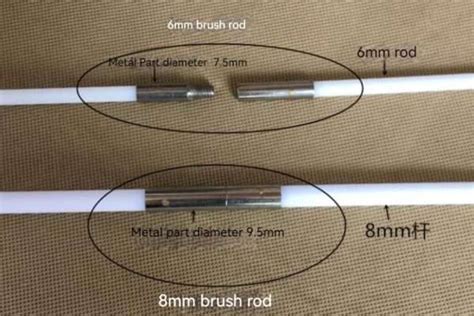 Condenser Tube Brush And Extension Rods For Cleaning Chiller Heat