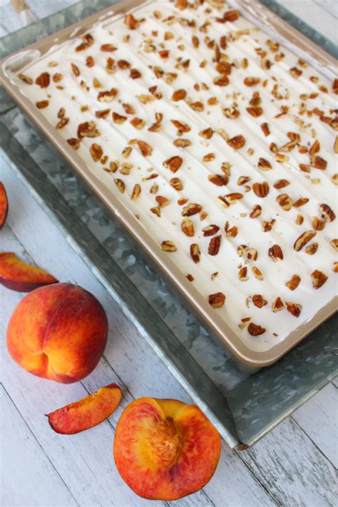 Peach Delight The Best Peaches And Cream Dessert