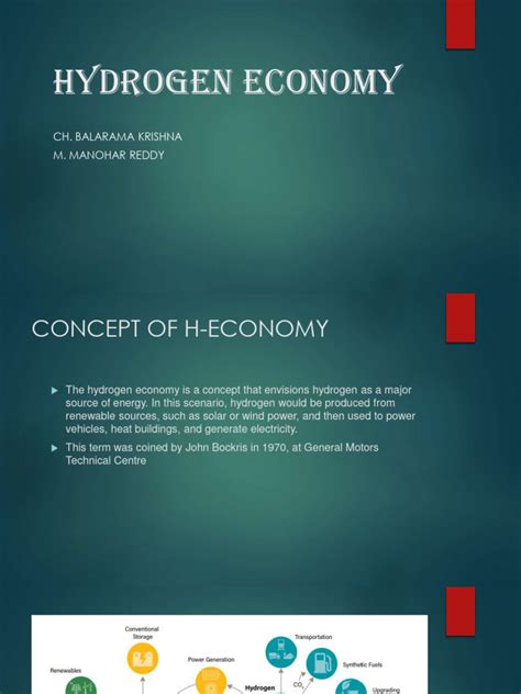 Hydrogen Economy | PDF | Hydrogen Economy | Hydrogen