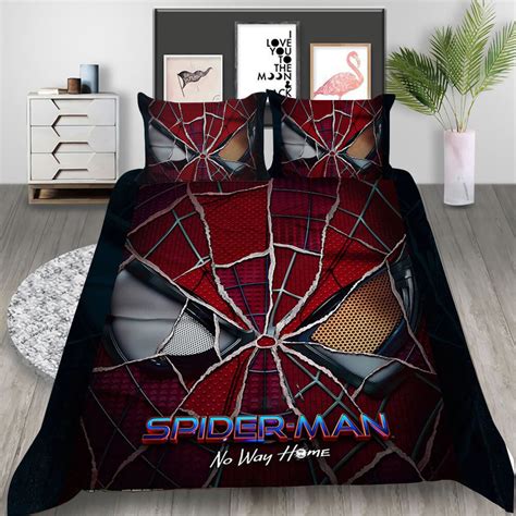 Parure De Lit Super H Ros Spider Man No Way Home Marvel Housse De C