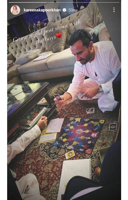 Kareena Kapoor Khan Enjoys A Fun Game Night With Hubby Saif And Their