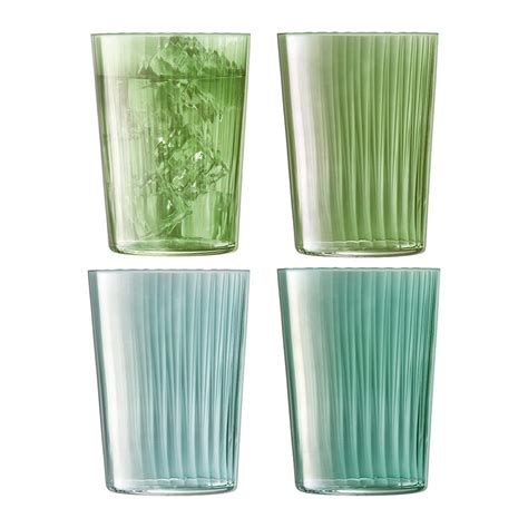 Lsa Assorted Gems Tumbler Set Of Unisex Tumblers And