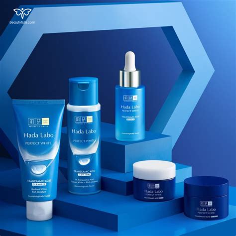 Sữa Rửa Mặt Hada Labo Xanh Perfect White Cleanser 80g