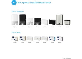 Tork M Fold Hand Towel Dispenser White H2 MTA Catalogue