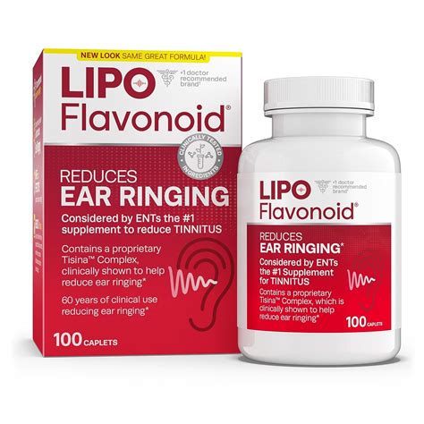 Amazon Lipo Flavonoid Plus Tinnitus Relief For Ringing Ears Otc