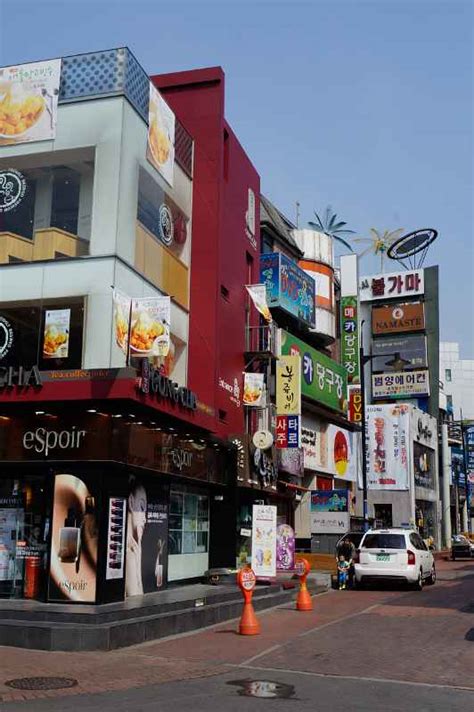 Street Corner Seoul South Korean Capital Korea Ozoutback