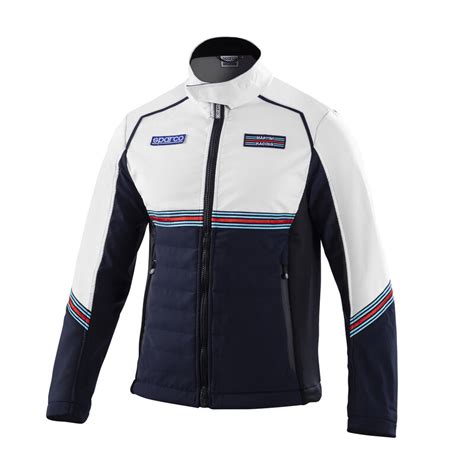 Softshell Sparco Martini Racing Marine Blanc Distributeur Officiel