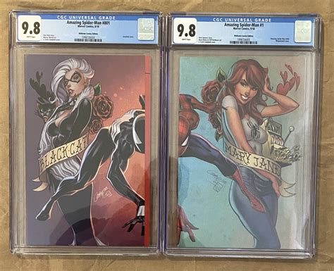 Amazing Spider Man J Scott Campbell Connecting Covers Cgc