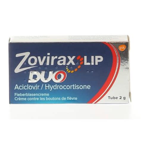 Zovirax Lip Duo Crema Tratta Lherpes Labiale Abilis Ch