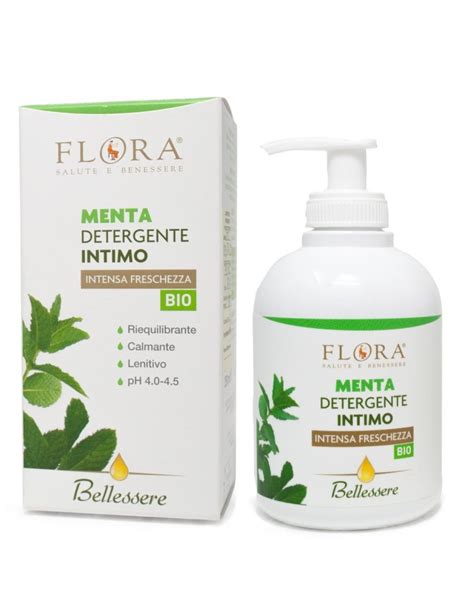 DETERGENTE INTIMO MENTA FLORA Erboristeria Siciliana