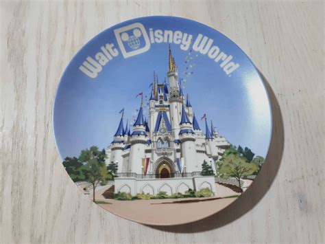 Vintage Small Walt Disney World Decorative Dish Plate Souvenir Etsy