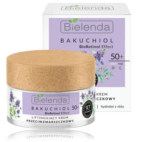 Bielenda Bakuchiol Bioretinol Lifting Cream Pakeliantis Veido Kremas