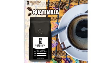 This Medium Roast Guatemala Coffee Has Caturra & Typica Beans, Ideal ...