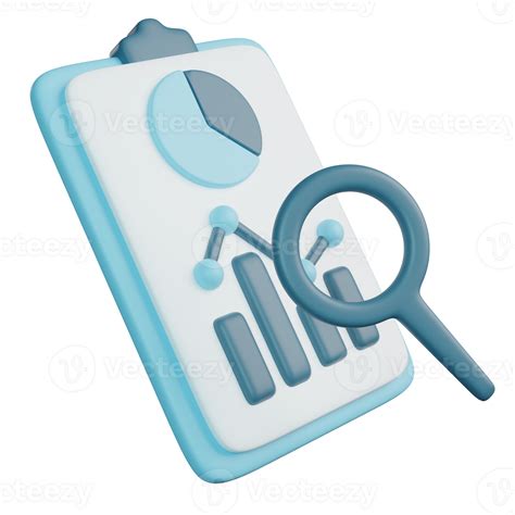 3d Illustration Of Blue Data Analysis 29346231 Png