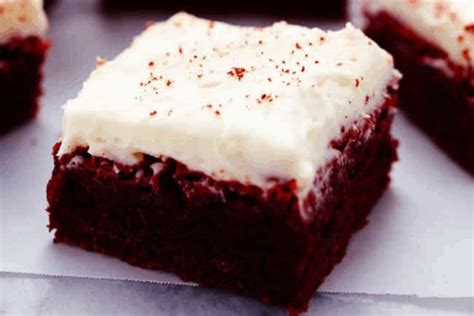 Red Velvet Brownies With Cream Cheese Frosting The Recipe Critic