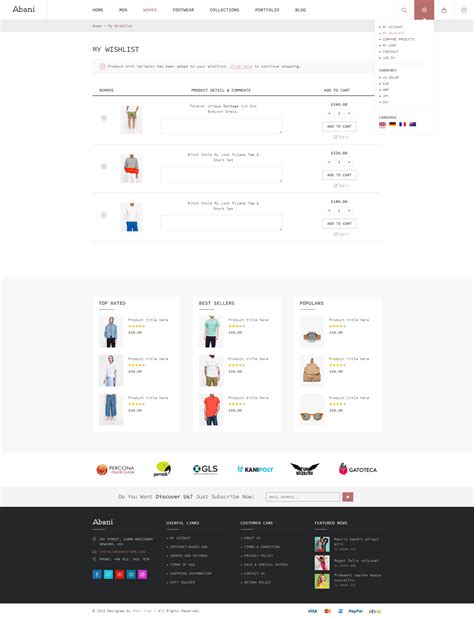 Abani Multi Purpose Ecommerce Html Template Fastcode Space