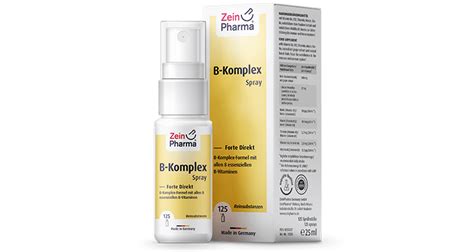 B Complex Spray Vitamin B Komplex Spray Von Zein Pharma