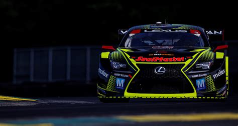 USCC Barnicoat Guida Con La Lexus Le Prime Libere Al VIR