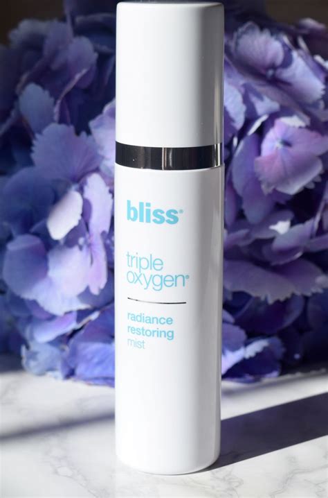 Bliss Triple Oxygen Radiance Restoring Mist The Luxe List