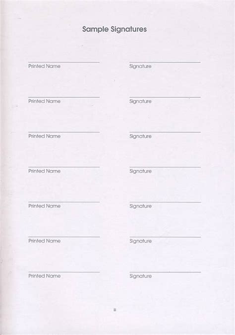 signature page template prntblconcejomunicipaldechinugovco