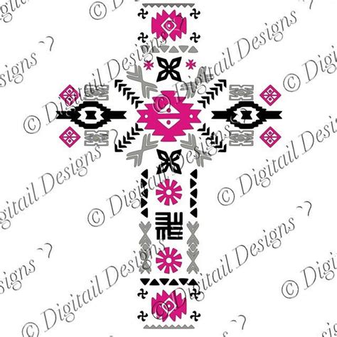 Aztec Cross Svg Dxf Png Eps Fcm Ai Image Clipart Etsy Etsy Clip