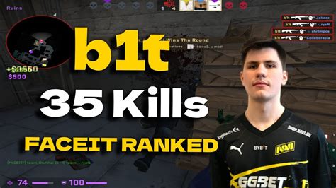 CSGO POV NAVI B1t 35 Kills Inferno FACEIT Ranked August 13 2023