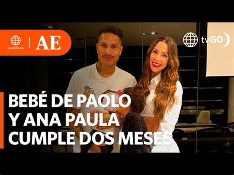 Celebración por los dos meses del hijo de Paolo Guerrero y Ana Paula