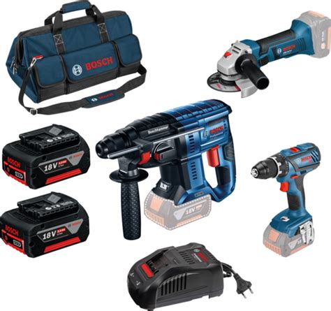 BO0615990M0W Akku Maschinen Sets BOSCH 3 Tool Kit 18V BOSCH