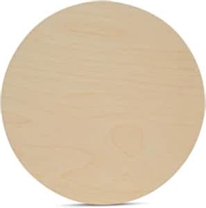 Amazon Wood Circle Disc Inch Diameter Inch Thick Birch