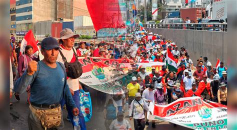 Marcha En Lima En Vivo Minuto A Minuto De Movilizaciones Hacia El Centro De Lima Y Protestas