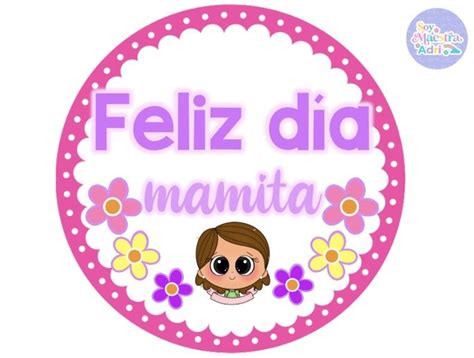 Pin de Mtra Anita en Mayo Feliz día mamá frases Manualidades día