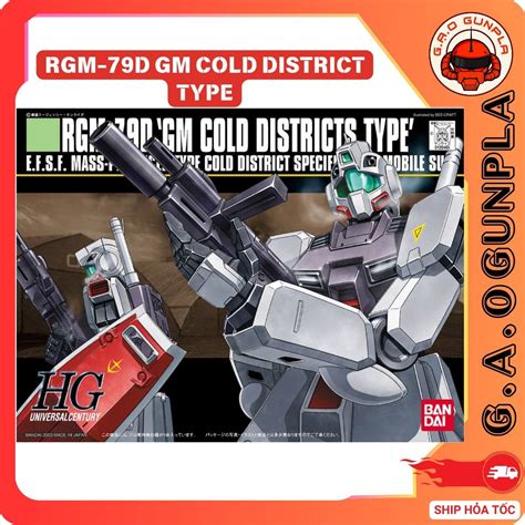 Mô hình lắp rap Gundam Bandai 1 144 HGUC RGM 79D GM COLD DISTRICT TYPE