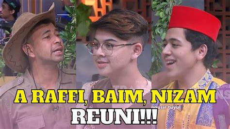 Baim Dan Nizam Syuting Bareng A Raffi Jadi Nostalgia Masa Kecil