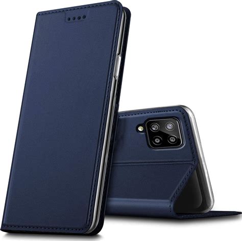 Verco Handyhülle Für Samsung Galaxy A12 Samsung M12 Premium Handy Flip