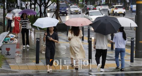 금요일까지 수도권 최대 150㎜ ‘물폭탄비 그치면 다시 ‘폭염 온다 이투데이