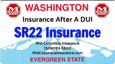 SR22 Insurance After A DUI - Mid-Columbia Insurance - Seattle, WA Patch