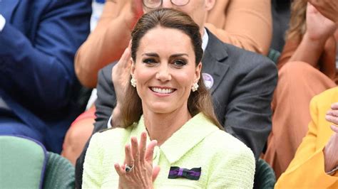 Kate Middleton To Attend Wimbledon Men S Final Amid Cancer Recovery