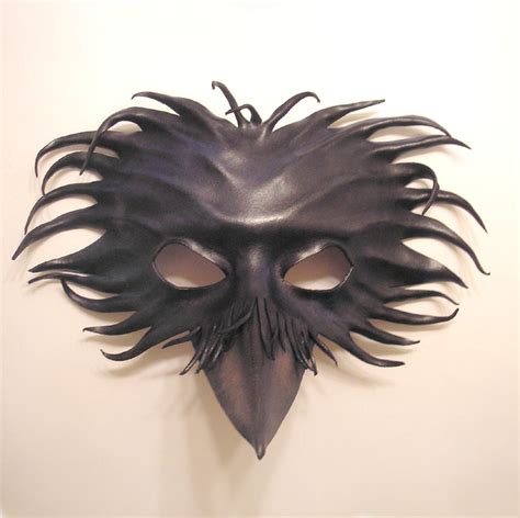 Raven Leather Mask By Teonova On Deviantart