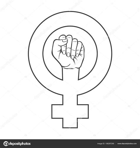 Feminist Symbol Fist