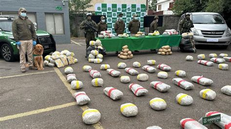 Desbaratan Banda Criminal De Antofagasta Que Intentó Ingresar En Un Furgón Más De 365 Kilos De