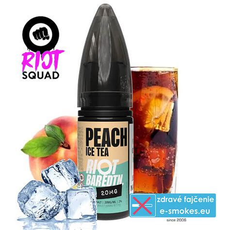 Riot Labs BAR EDTN Salt Peach Ice Tea 10 Ml 20 Mg